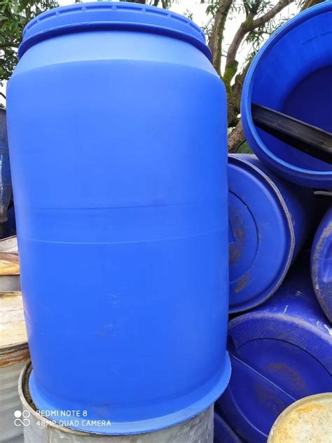 IBC Blue Plastic Drum 200 Ltr For Water Storage Capacity 150 200Ltr