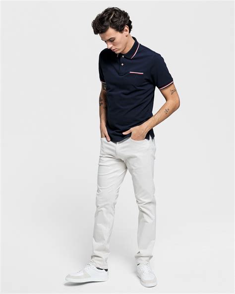 GANT Erkek Mavi Pique Rugger Polo 252161 XXXXXL 96 PAMUK 4 LIKRA NAVY