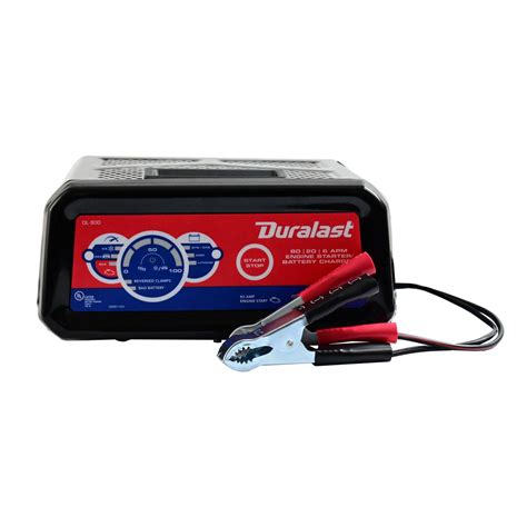 Duralast Cargador De Bateria De Amperes Volts Dl D