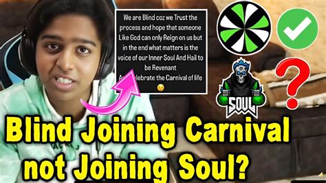 Team Blind Joining Carnival Esports Not Soul Spower Story Shocked