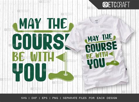 May The Course Be With You Svg Cut File Graphic By Pixel Elites