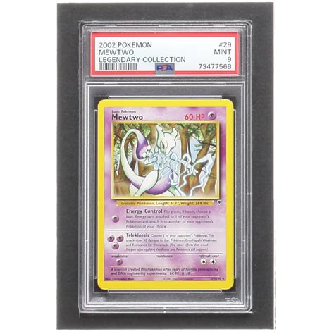 Mewtwo 2002 Pokemon Legendary Collection #29 (PSA 9) | Pristine Auction