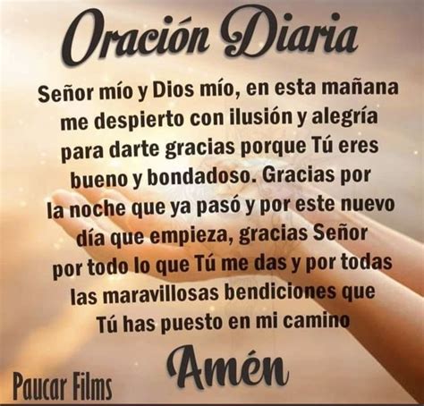 Pin de Norma Torres en Oracion del Dia Oraciones Oración diaria