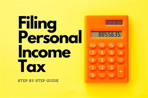 Complete Guide To Filing Your Personal Income Tax In 2024