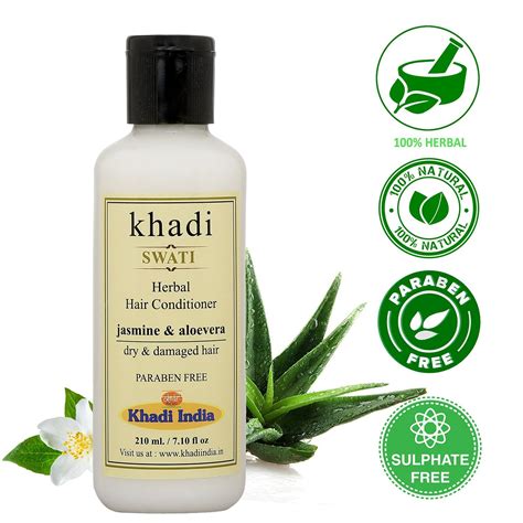 Khadi Herbal Hair Conditioner With Jasmine Aloevera Ml