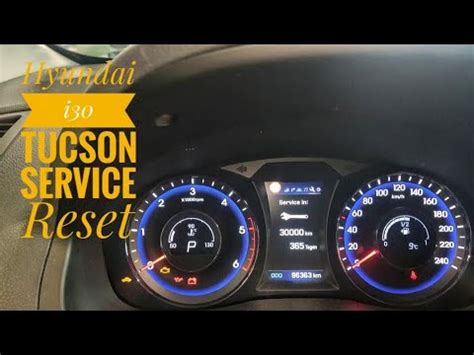 Hyundai I Tucson Service Reset Service Intervall Zur Ck Setzen