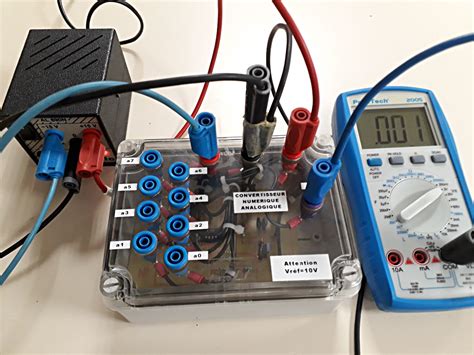 II Essai dun convertisseur Numérique Analogique circuit intégré