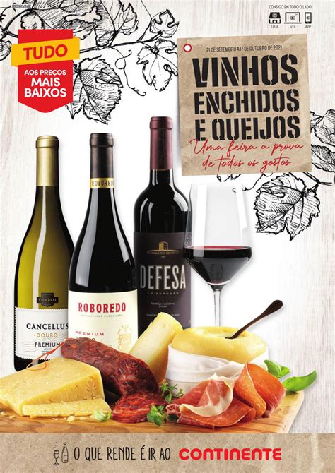 Antevisão Folheto CONTINENTE Feira Vinhos e Sabores Promoções 21