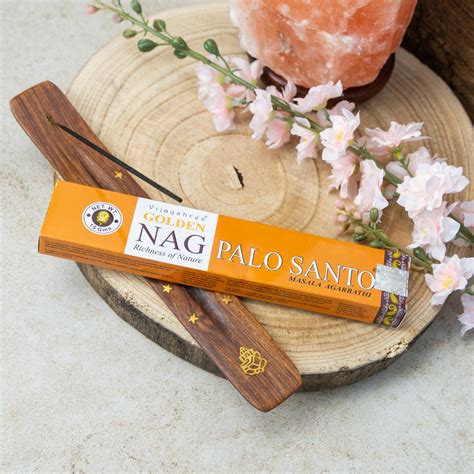 Encens Golden Nag Palo Santo Bo Te Zenvol Vente En Gros