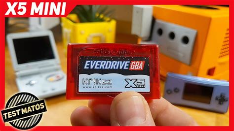 TEST EVERDRIVE X5 MINI Game Boy Advance 1 2 YouTube