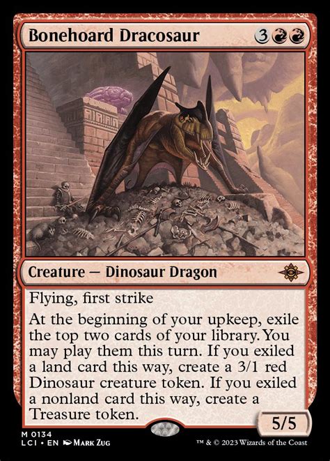 Bonehoard Dracosaur The Lost Caverns Of Ixalan Standard Card Kingdom