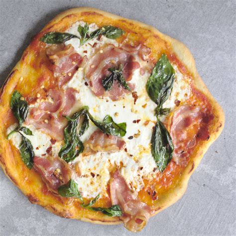 Burrata Pizza With Pancetta Recipe The Frayed Apron