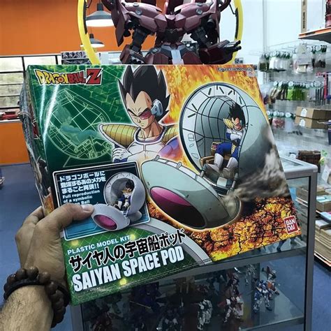 #OMG it's huge!! #vegeta saiyan space pod #modelkit from #Bandai! #plasticmodel #scalemodel # ...