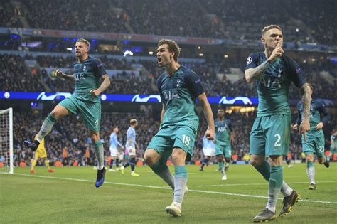 VAR decision lifts Tottenham past Man City in Champions League ...