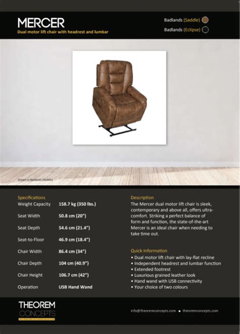 Theorem Mercer Lift Chair Mobility Hire And Sales