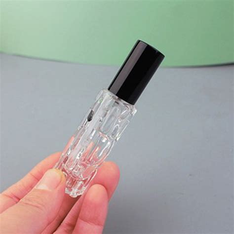 Rose Gold Aluminum Nozzle Refillable Perfume Atomizer 10ml Portable Oil