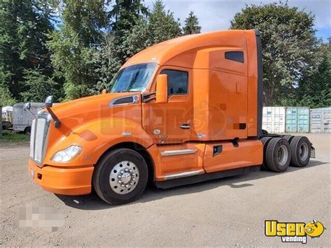 Preowned 2019 Kenworth T680 Sleeper Cab Semi Truck For Sale In Washington