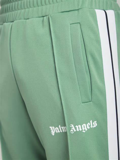 GREEN TRACK PANTS - Palm Angels® Official