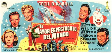 El mayor espectáculo del mundo 1952 tt0044672 Carteles de cine