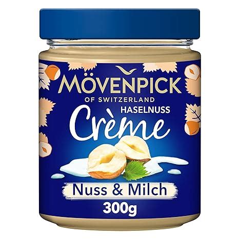 Mövenpick Haselnuss Crème Nuss Milch Premium Nuss Brotaufstrich 300