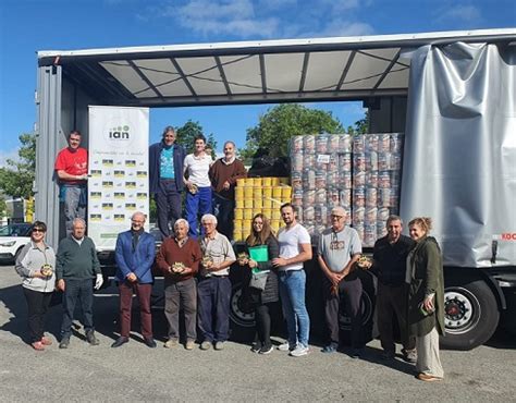 Grupo IAN con su marca Carretilla envía 40 toneladas de Platos Listos