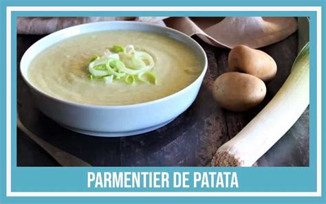 El Auténtico Parmentier de Patata plato típico de Francia