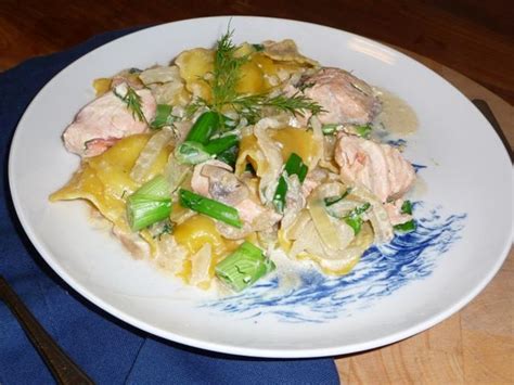 Pasta Met Zalm Venkel En Dille In Roomsaus Online Recepten KookJij