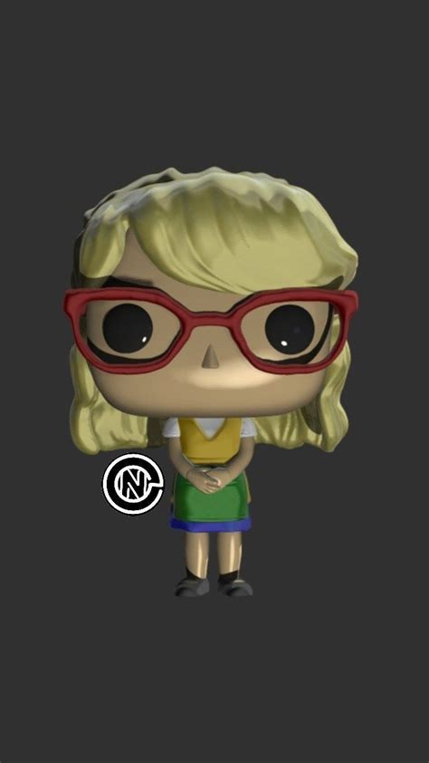 Bernadette Rostenkowski Funko Pop The Big Bang Theory 3d Model 3d