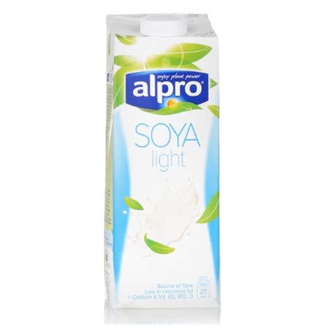 Alpro Milk Soya Light Ltr Megamart Bahrain