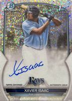 Xavier Isaac Bowman Cpa Xi Chrome Prospect Auto Speckle