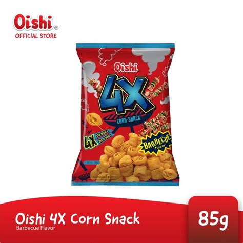 Oishi 4x Corn Snack Barbecue Multi Layered Corn Snack Lazada Ph