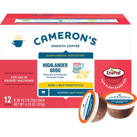 Cameron S Specialty Coffee Coffee Light Roast Highlander Grog K