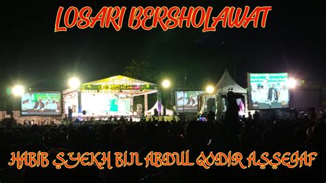 Losari Bersholawat Bersama Habib Syekh Youtube