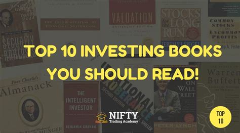 Top 10 Investing Books You Should Read Investing Books 2024