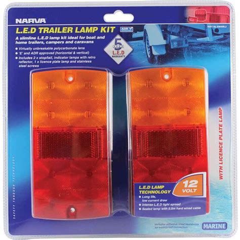 Narva Trailer Lamp Kit Led 12v Supercheap Auto New Zealand