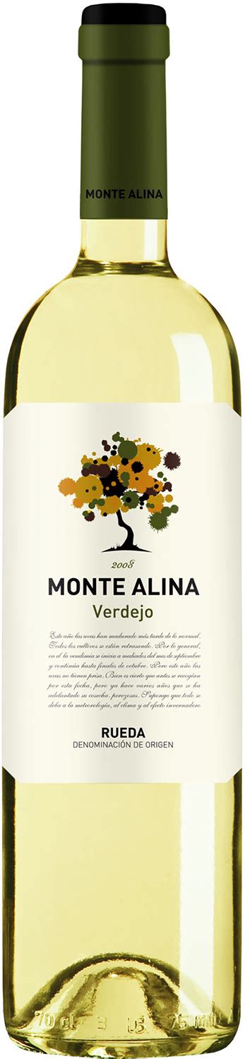 MONTE ALINA VERDEJO 0 75 2022 Alvarez M P Alkohole Wina Cygara