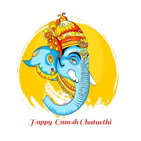 Premium Vector Illustration Of Lord Ganpati Background For Ganesh