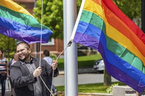 Rainbow Transgender Pride Flags Fly In Downtown Salem Local News