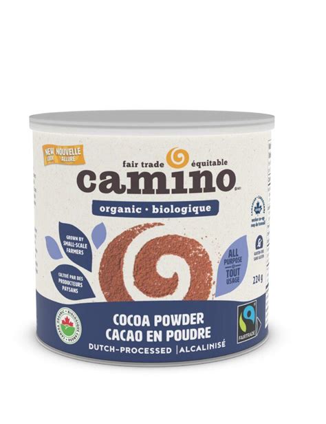 Dutch Processed Cocoa Powder Camino Canadian Fair Trade Organic