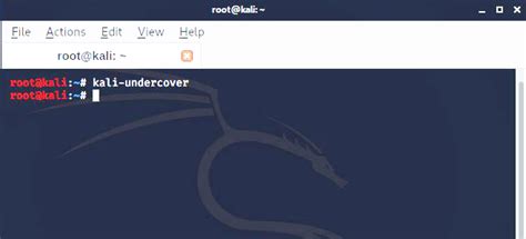 How To Enable The Undercover Mode In Kali Linux