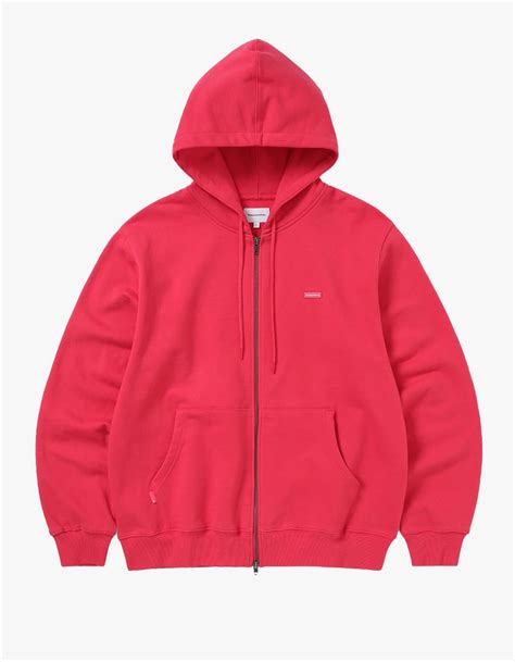 Thisisneverthat T N T Classic Hdp Zip Up Sweat Deep Pink