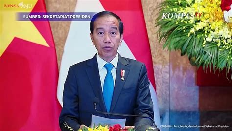 Pernyataan Jokowi Saat Bertemu Dengan Presiden Vietnam Bahas Soal Hal