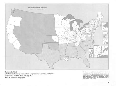 2008 Congressional Districts United States Map Map