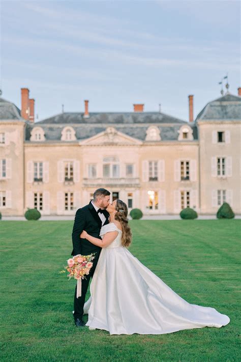 A sun-kissed French chateau wedding in hues of pastel rainbow