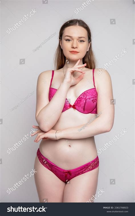Portrait Sexy Brunette Wearing Lingerie Posing Stock Photo 2361706923 Shutterstock