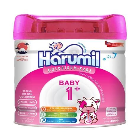 Sữa Harumil Số 1 400gr Bỉm Haru