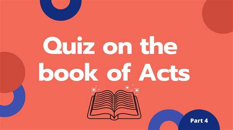 Bible Quiz On Acts Chapter 1 4 Eternal Bible