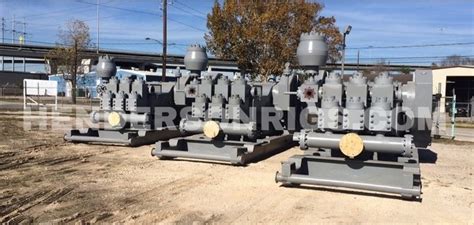 3 Continental Emsco FB 1600 Triplex Mud Pumps