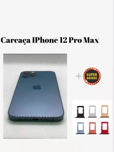 Carca A Original Retirada Compat Vel Iphone Pro Max Azul Frete Gr Tis