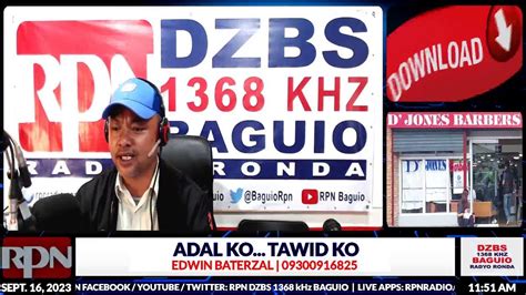 Adal Ko Tawid Ko W Edwin Baterzal Sept Youtube